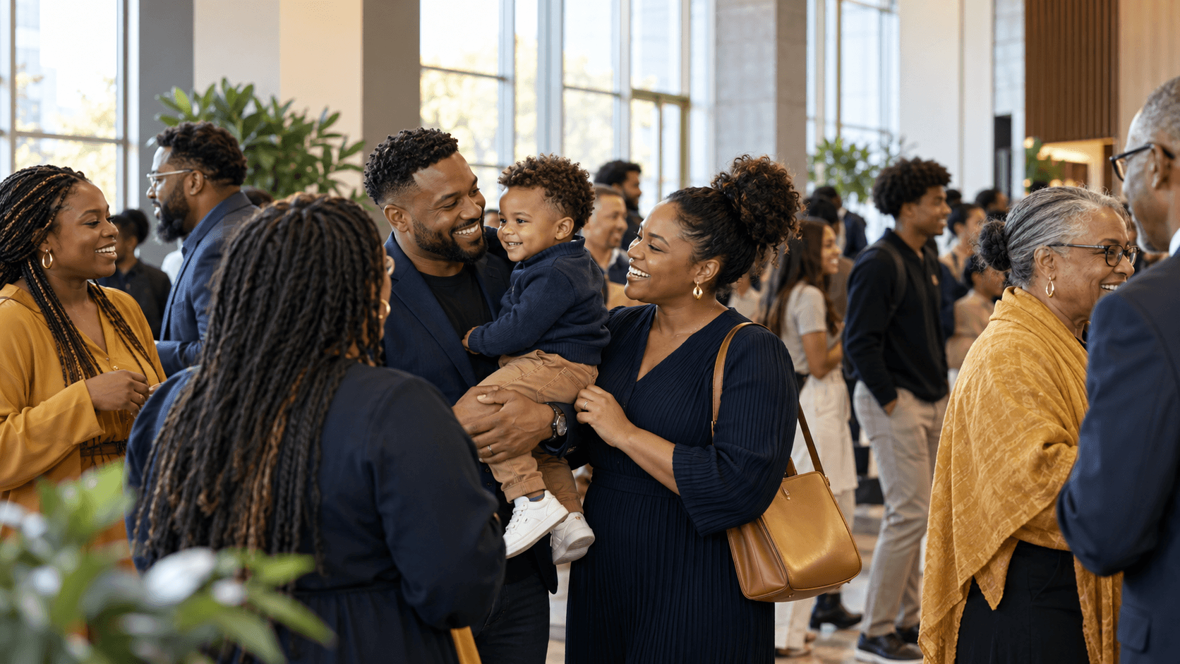 A welcoming multigenerational church family